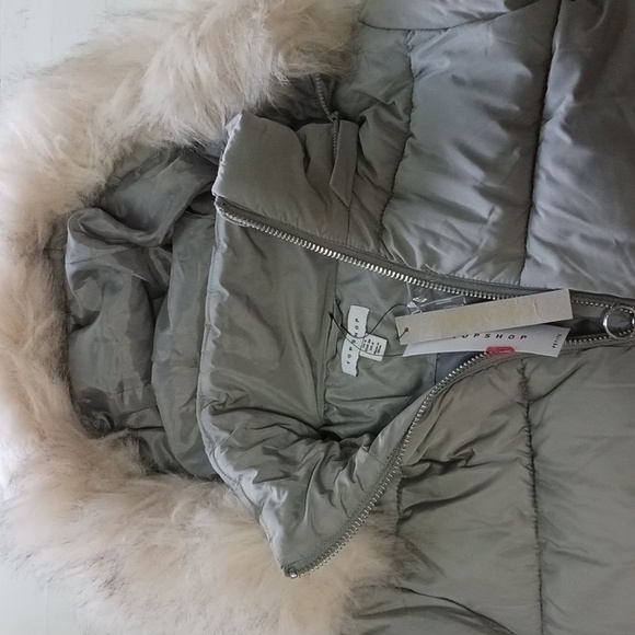 NWT Topshop Winter Coat - Picture 3 of 6